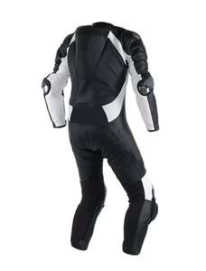 Combinaison de course de moto respirante coupe-vent personnalisée Une pièce en cuir de vache Vêtement pour homme Séchage rapide Toutes saisons - Product Image 3