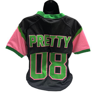 Compre camiseta de fútbol de hermandad con logotipo personalizado 100% camisetas de algodón para estilo informal universitario con patrón de diseño frontal - Product Image 2