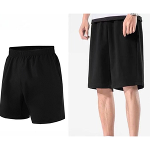 กางเกงขาสั้นผ้าโพลีเอสเตอร์สำหรับผู้ชายกางเกงขาสั้นผ้าแห้งเร็วสำหรับเล่นบาสเก็ตบอลยิม - Product Image 4