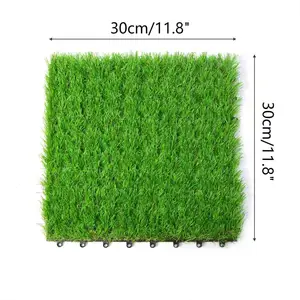 2022 miglior prezzo fabbrica erba artificiale piastrelle a scatto per paesaggio giardinaggio Viet legno Vietnam