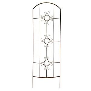 Treillis de jardin en métal durable offrant un solide soutien vertical décoratif pour les plantes grimpantes dans les jardins extérieurs - Product Image 4