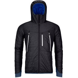 New custom Puffer Coat Lightweight Hybrid Jacket Knit Sleeves Casual Nylon Front OEM for Winter Wear - Product Image 1