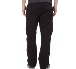 Men's Cargo Pants Multi Pocket Straight Fitting Elastic Waist Workwear Pants Men's Clothing Outdoor Workout Overalls Joggers - Product Image 2