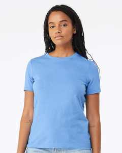 Las camisetas relajadas de algodón de color liso para mujer con impresión personalizada incluyen DTG, serigrafía y camiseta transpirable con bordado digital - Product Image 4