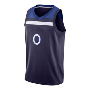 Camiseta de baloncesto con logotipo cosido personalizado, camiseta de baloncesto sublimada de malla de poliéster bordada - Product Image 3