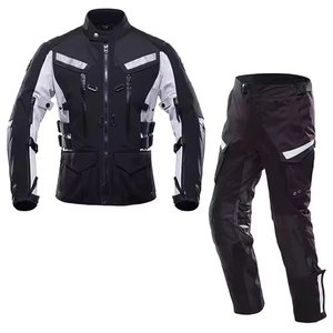 Venta al por mayor 500D Cordura traje de moto impermeable traje de montar en motocicleta equipo de protección para carreras y turismo - Product Image 1