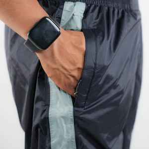 Conjunto de chubasquero impermeable de nailon y PVC de estilo sencillo para niñas, logotipo personalizado, diseño impreso para pescar, montar y viajar, talla XL - Product Image 2