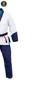 Uniformes de karaté extensibles confortables tissu doux à manches longues Jiu Jitsu Kimono vêtements d'entraînement ajustement confortable - Product Image 5