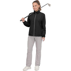 Veste coupe-vent softshell avec logo personnalisé pour femmes, légère, respirante et imperméable, pour activités de plein air, équipement de moto - Product Image 5