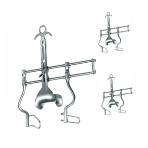 Kit de instrumentos quirúrgicos retractores abdominales de 4 válvulas completas de la mejor calidad, instrumento médico Manual más nuevo - Product Image 1