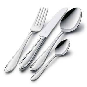 Fabrication fiable de couverts en acier inoxydable de haute qualité exclusive, ensemble de couverts réutilisables pour hôtel, ensemble de couverts en argent pour le dîner, prix raisonnables - Product Image 1