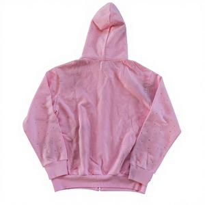 Sweat-shirt à capuche pour homme en coton premium respirant 460g, style streetwear personnalisé, effet délavé soleil et délavé à l'acide, imprimé DTG - Product Image 6