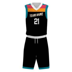 Vêtements de sport d'extérieur en polyester de haute qualité, meilleur design, uniforme de basket-ball personnalisé - Product Image 2