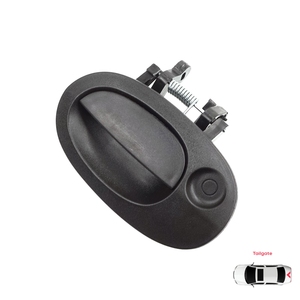 Poignée d'ouverture de porte extérieure de hayon arrière BDP1557 noire pour Kangoo KC Express FC Kubistar MK1 X76 8200153666 - Product Image 1