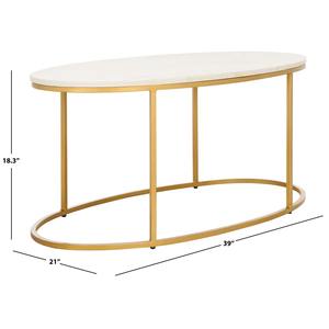 Mesa Auxiliar Moderna de Lujo con Espejo Dorado, Mesa de Centro para Dormitorio con Diseño Simple y Elegante, Muebles para el Hogar, Decorativos - Product Image 6