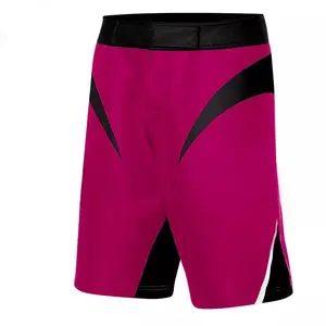 Pantalones cortos MMA de impresión por sublimación a la venta Proveedor directo de fábrica Material cómodo a bajo precio Pantalones cortos MMA