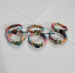 <b>Charm</b> and Hot Naturel Stone with Brass & Bone Design Hot Selling Handmade Woman Hand Cuff <b>Bracelet</b> 100% Bone Made <b>Bracelet</b> - Product Image 4