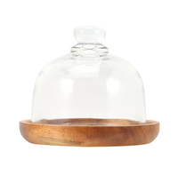 Premium Maison & Décoration Personnalisé rond Gâteau Stand Plateau Bois Gâteau Plateau Outils Direct Usine Grossiste
