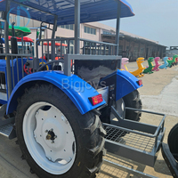 Happy Kids Games tema kereta taman traktor kereta taman bermain taman hiburan wahana melacak kereta listrik untuk dewasa