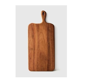 Tabla de cortar de madera de acacia personalizada de Master Wood, artículos para el hogar increíbles con tamaño y forma únicos - Product Image 3
