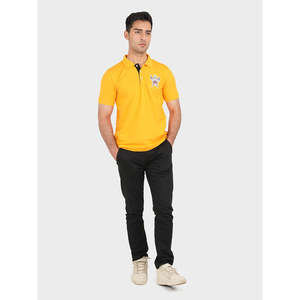 ZELZERY High Quality Slim Fit for Polo Shirt XL Size Woven Jersey Oxford Spandex Colored Light <b>Print</b> Solid Striped Design Short - Product Image 1