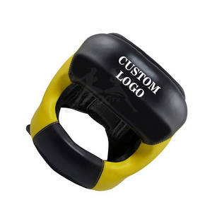 เฮดการ์ดพร้อมช่องระบายอากาศที่ออกแบบมาเพื่อการไหลเวียนของอากาศที่ดีขึ้นหมวกเกรดมืออาชีพสำหรับศิลปะการต่อสู้และการชกมวย - Product Image 2