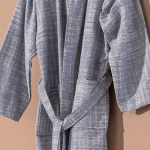 Peignoir Antique Coton Turc Léger Terrybacking Respirant Séchage Rapide Solide Printemps Été Toute L'année Turquie Vêtements De Nuit - Product Image 6