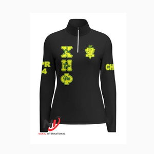 Sorority Chi Eta phi เสื้อแจ็คเก็ตลำลองปักกระดุมด้านล่างมีกระดุมเสื้อ1932ทีมตัวแทน - Product Image 2