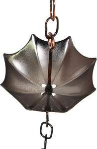 Cadena de Lluvia Decorativa para Exteriores Resistente a la Intemperie para Techo, Canaleta, Jardín, Cadena de Metal - Product Image 6