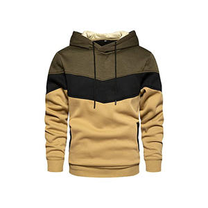 Sudaderas Deportivas para Hombre, 80% Algodón, 20% Poliéster, 350 GSM, Talla Americana, Bloques de Color, Logotipo de Chenilla - Product Image 5