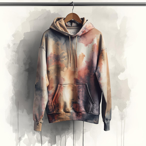 Sweat à capuche graphique Winter Mixed Emotion personnalisé en polaire polyester/nylon avec impression numérique, options OEM/ODM - Product Image 6