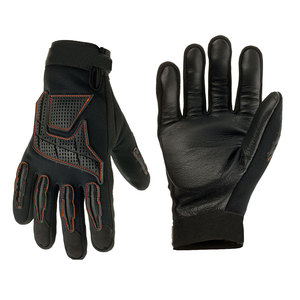 Guantes antivibración personalizados para trabajo, construcción, a prueba de golpes, guantes mecánicos, seguridad de caucho, nitrilo, campo petrolífero, venta al por mayor - Product Image 1