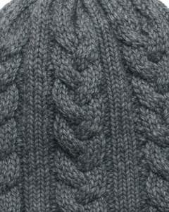 Gorro de Punto Personalizado para Invierno, Color Verde Oscuro, Tejido de Cable, Puño Acanalado, Cálido, Suave, Mezcla de Lana Acrílica, Unisex, Informal, al por Mayor - Product Image 6