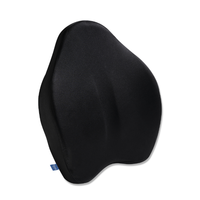PU Lux Großes 54x42x9cm Orthopädisches Visco-Memory-Schaum Bettkissen Weiß Fest für Sitzen Schlafen Rückenstütze mit Bezug