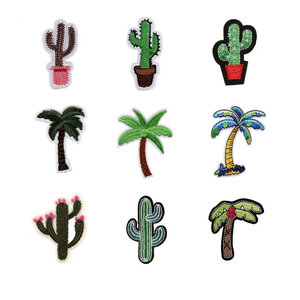 Parche de bordado de diseño de forma personalizada Parches de hierro de bordado de alta calidad Precio bajo Parches para coser - Product Image 1