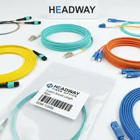 Câble de répartition 8 fibres monomode OS2 MPO vers LC Duplex, 8F MPO femelle vers 4x LC Duplex, LSZH, longueur de branche 50cm