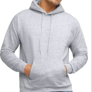 Sweat-shirts à capuche pour hommes en coton/élasthanne, en molleton bouclette épais uni, qualité luxe, grammage lourd, coupe oversize, personnalisables avec logo imprimé, collection automne - Product Image 1