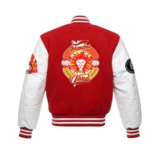 Chaqueta de Béisbol para Hombre Estilo Universitario, Duradera y Moderna con Nombre del Equipo y Estampado Universitario 2025 - Product Image 2