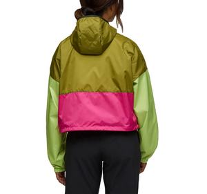 Chaqueta Cortavientos Impermeable con Bloques de Color Personalizados para Mujer, Talla Grande, con Cremallera, Chaqueta Cortavientos de Nailon con Capucha para Exteriores - Product Image 2