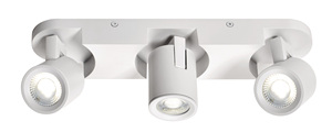 Serie Tonik, striscia luminosa a 3 luci in alluminio bianco GU10 (Jueric 10297) - Product Image 1