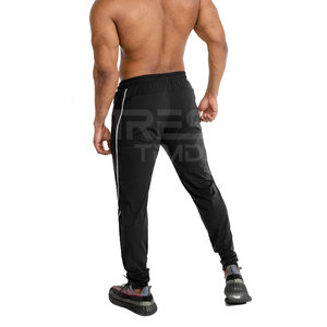 Color de contraste Último Premium Fleece Jogger Precio al por mayor Top Premium Calidad Cómodo Hombres Joggers 2025 Joggers para caballeros - Product Image 2