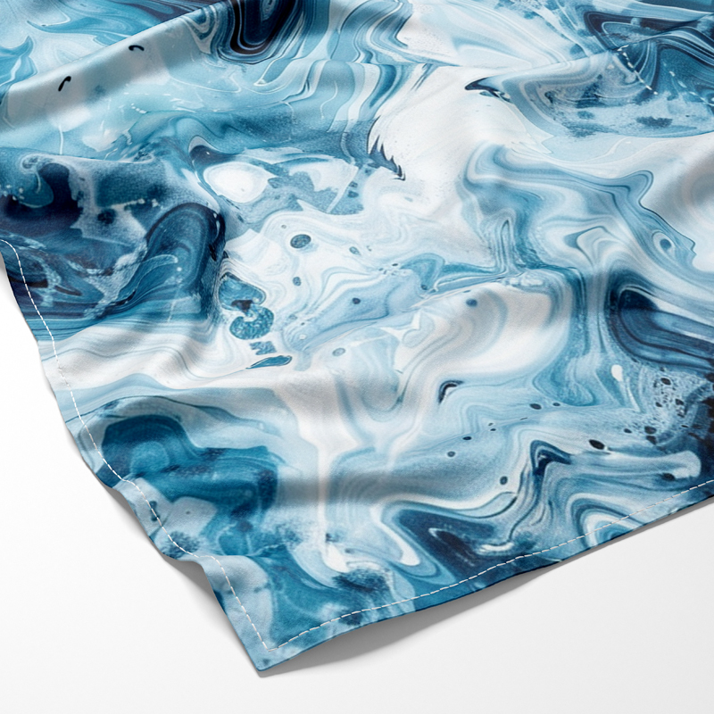 Silky Acetate Polyester Woven Fabric