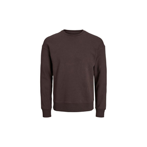 Jersey elegante de manga larga con cuello redondo sólido para suéter de hombre, diseño de logotipo personalizado de punto a la moda - Product Image 2