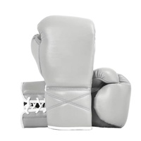 Gants de boxe professionnels en cuir de haute qualité, pour le kickboxing, l'entraînement MMA, respirants, anti-humidité, anti-UV, avec fermeture auto-agrippante réglable