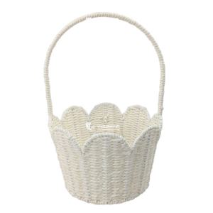 Moderna Cesta Tejida con Orejas de Conejo de Pascua, Cesta de Almacenamiento y Flores de Cuerda de Papel Hecha a Mano de Vietnam al por Mayor - Product Image 4