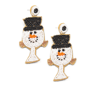 <b>Top</b> Selling Seed Beads Embroidery Christmas <b>Earrings</b> for Gifts DIY Seed Beads Embroidery Christmas <b>Earrings</b> Beaded <b>Earrings</b> - Product Image 3