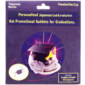 Sombrero de Graduación Japonés Personalizado con Laurel, Artículos Promocionales para Graduaciones - Product Image 2
