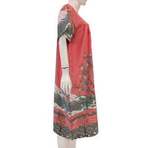 Robe d'été confortable et douce à col carré, respirante, douce et lisse par Chrysanta - Product Image 3