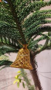 Décorations de Noël en plastique en forme de cloche, fournitures pour fêtes à thème, cadeaux de fête, décorations de fête en plein air, courtes à suspendre - Product Image 4