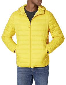 Blouson bombardier d'hiver noir coupe-vent coupe-vent d'hiver chauffant à capuche avec poche et logo personnalisé produit fini pour homme taille XL - Product Image 1